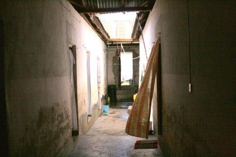 Inside a Swahili house
